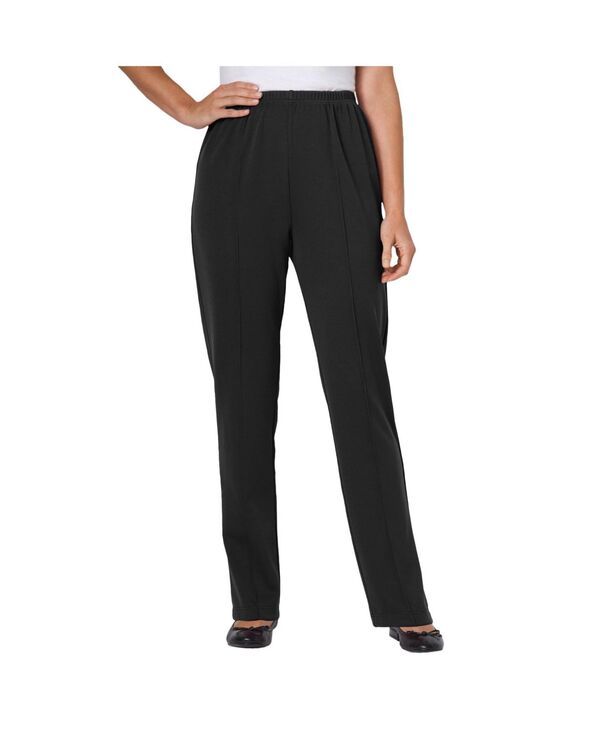 ウーマン ウィズイン レディース ボトムス カジュアルパンツ パンツ トール ニット Woman Within Womens Within Tall Knit HassleFree PullOn El