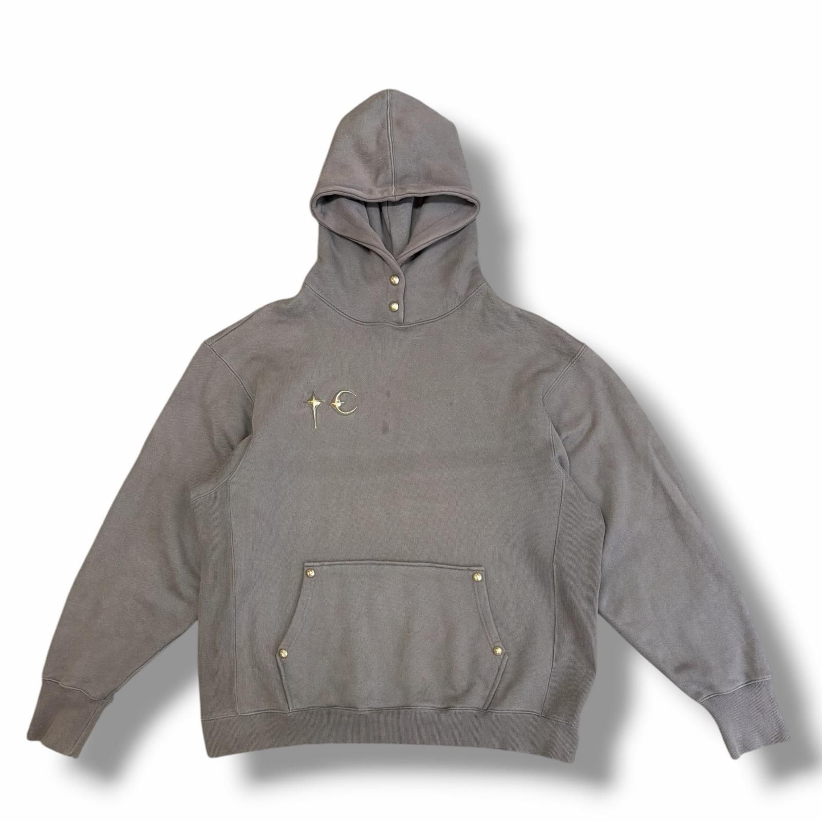 THUG CLUB Armor Hoodie アーマーフーディー スウェットパーカー サグクラブ TC23TS0704 チャコール 4 （18632M）