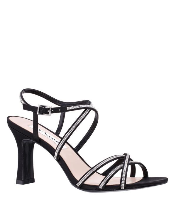 ニナ レディース シューズ サンダル Nina Womens Anna Embellished Evening Sandals Black ブラック