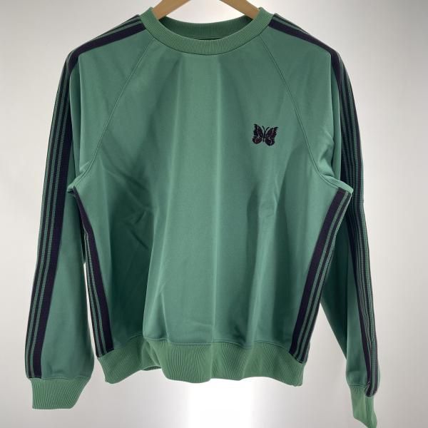 中古】NEEDLES Track Crew Neck Shirt サイズXS MR285 カーキ
