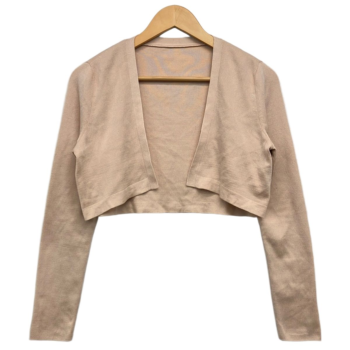 FOXEY(フォクシー) ボレロ サイズ38 M レディース美品 - 45125 ライトピンク 長袖/シルク