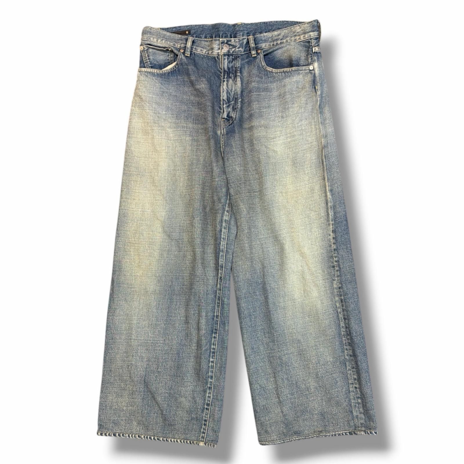 MINEDENIM ワイドデニムパンツ ジーンズ マインデニム 2410-1003-85-362 インディゴ 13 （18514M） 11,544円
