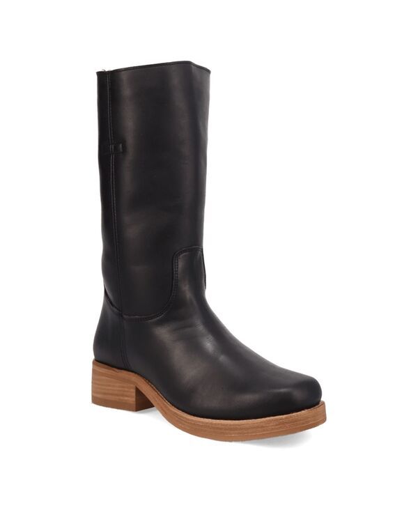 ディンゴ メンズ シューズ ブーツ・レインブーツ レザー Dingo Mens Dutton Leather Boot Black ブラック