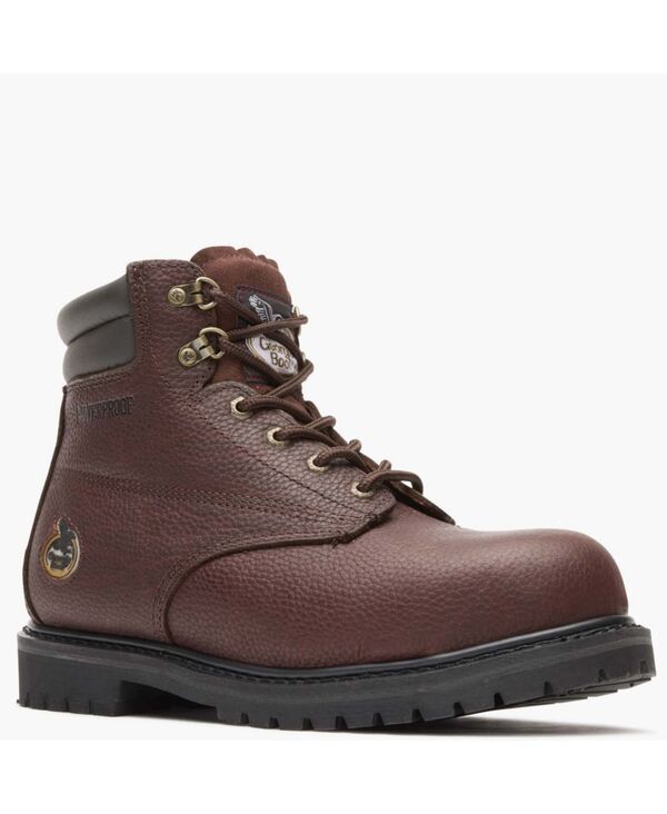 ジョージブーツ メンズ シューズ ブーツ・レインブーツ Tシャツ GEORGIA BOOT Mens Oiler Steel Toe Waterproof Work Boot Brown ブラウン