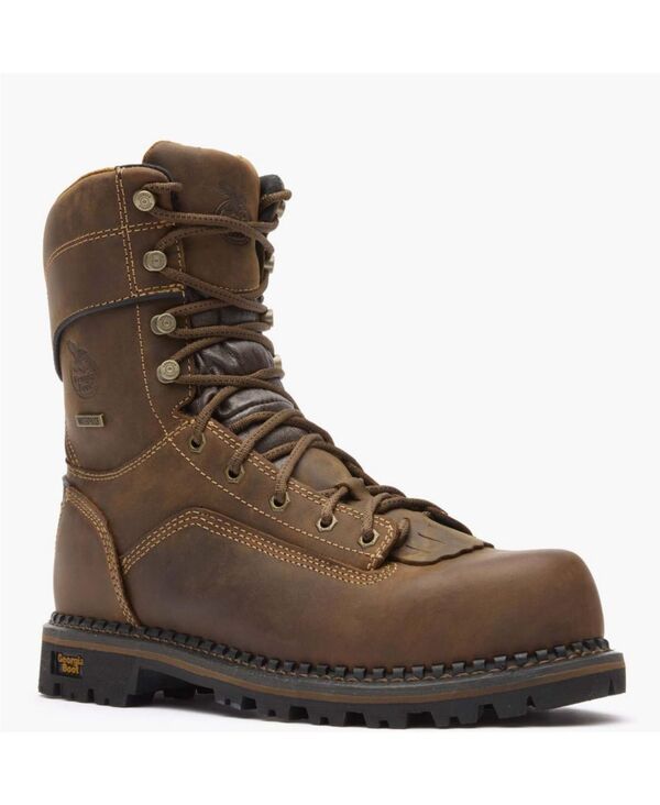 ジョージブーツ メンズ シューズ ブーツ・レインブーツ ヒール GEORGIA BOOT Mens AMP LT Low Heelogger Composite Toe Waterproof Work