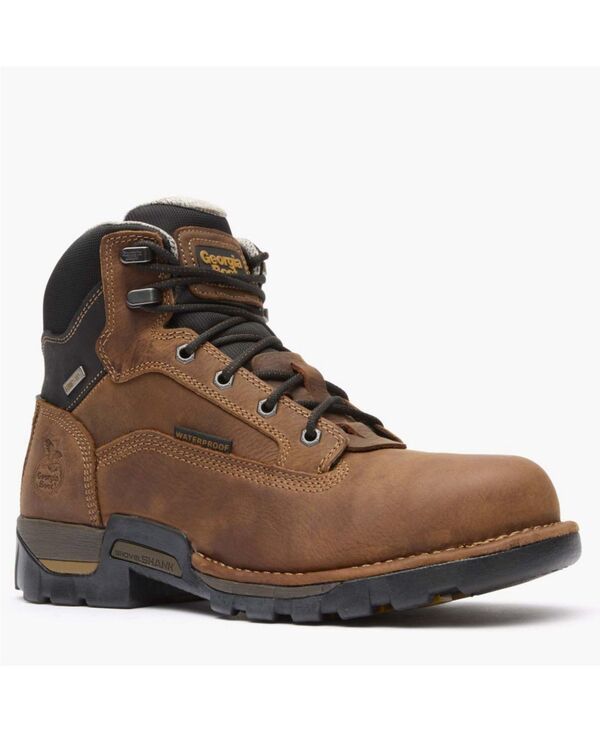 ジョージブーツ メンズ シューズ ブーツ・レインブーツ GEORGIA BOOT Mens Eagle One Waterproof Work Boot Brown ブラウン