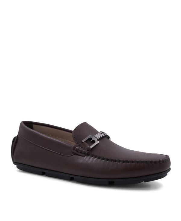 ブルーノマグリ メンズ シューズ スリッポン・ローファー Bruno Magli Mens Taso Slip On Loafers Brown ブラウン