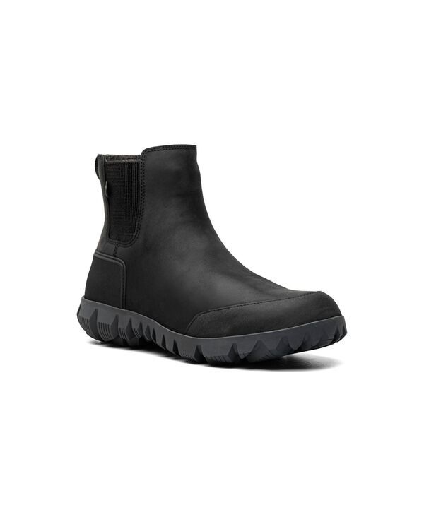 ボグス メンズ シューズ ブーツ・レインブーツ チェルシーブーツ チェルシー レザー BOGS Mens Arcata Urban Leather SlipResistant Chelsea Boot