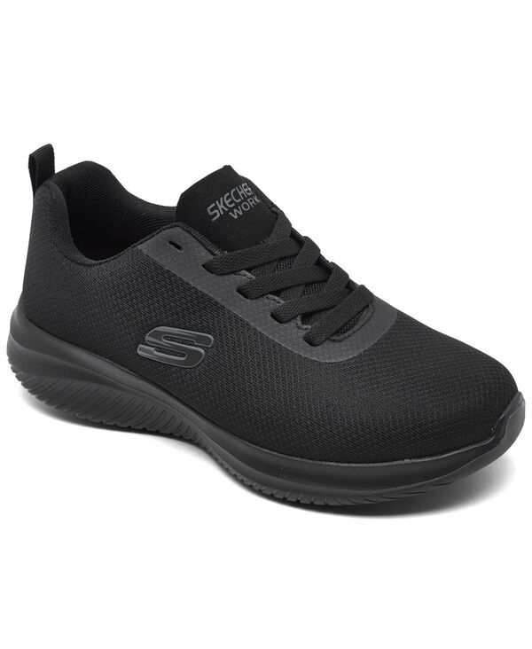 スケッチャーズ レディース シューズ スニーカー Skechers Womens Ultra Flex 30 SR Jinie Work Sneakers from Finish Line Black