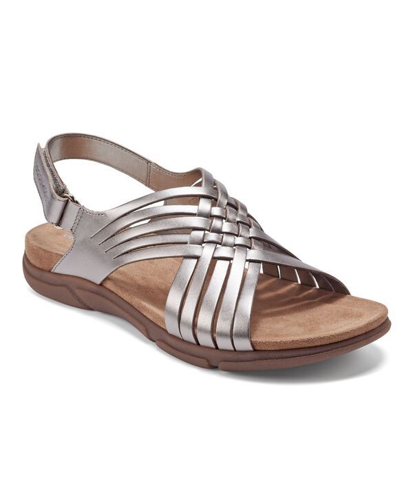 イージースピリット レディース シューズ サンダル Easy Spirit Womens Mar Sandals Peach Gold Leather ピーチ
