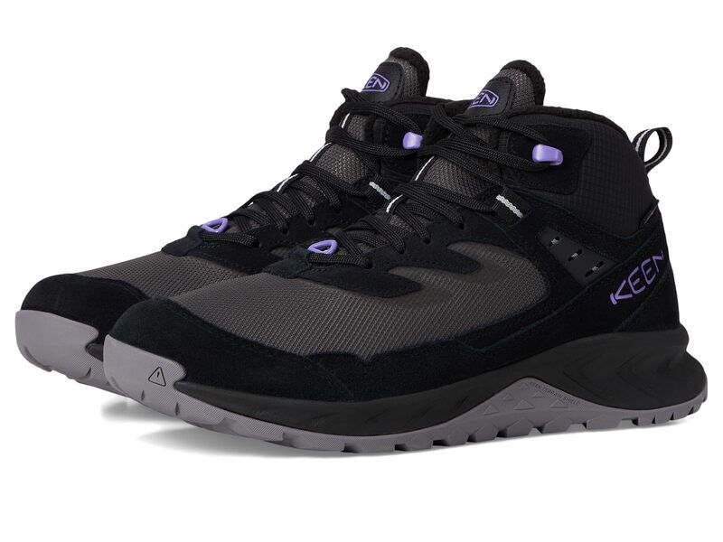 キーン レディース シューズ ブーツ・レインブーツ KEEN Hightrail Polar Hiking Boots BlackAster Pur ブラック