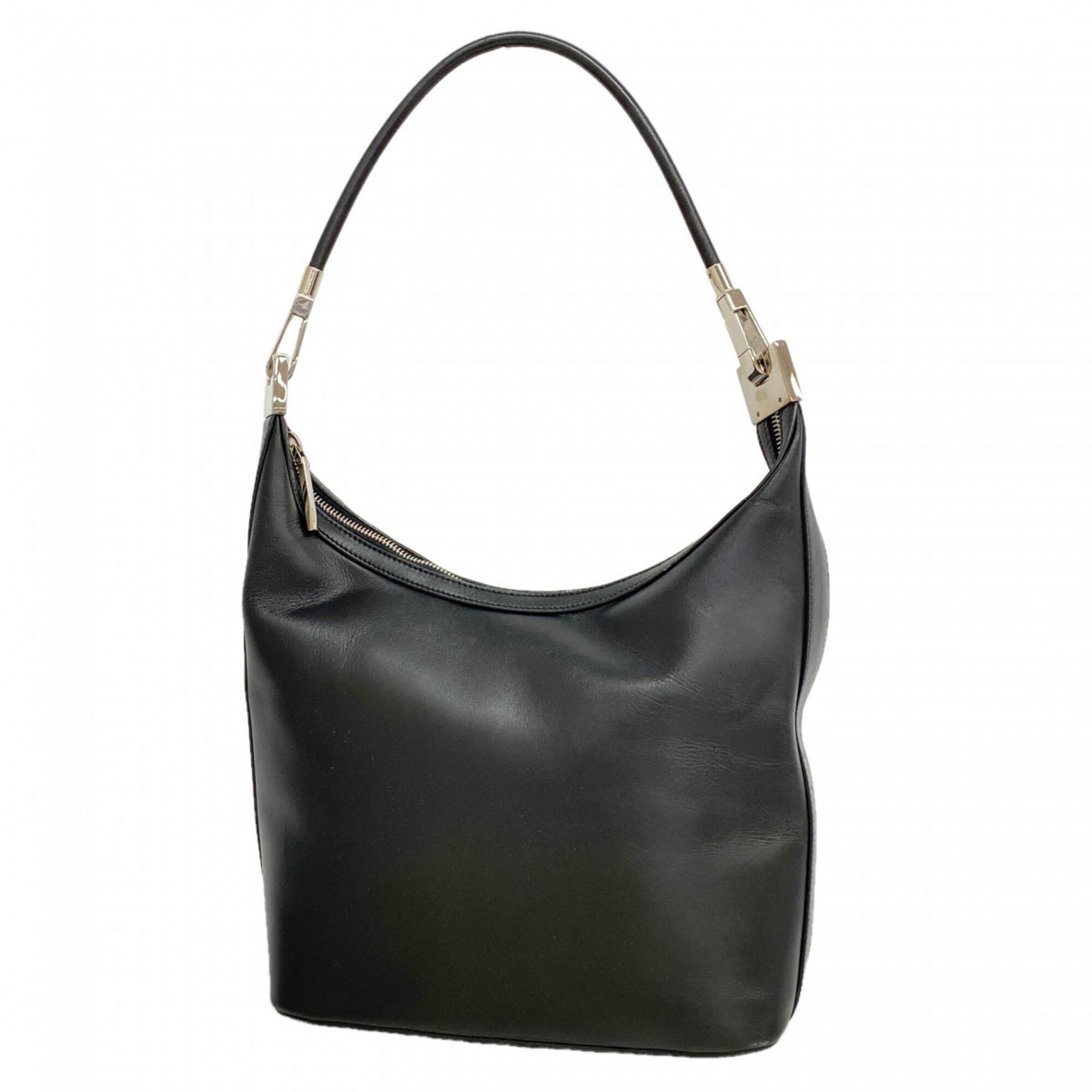 グッチ(Gucci) グッチ ショルダーバッグ 01234 レザー ブラック レディース