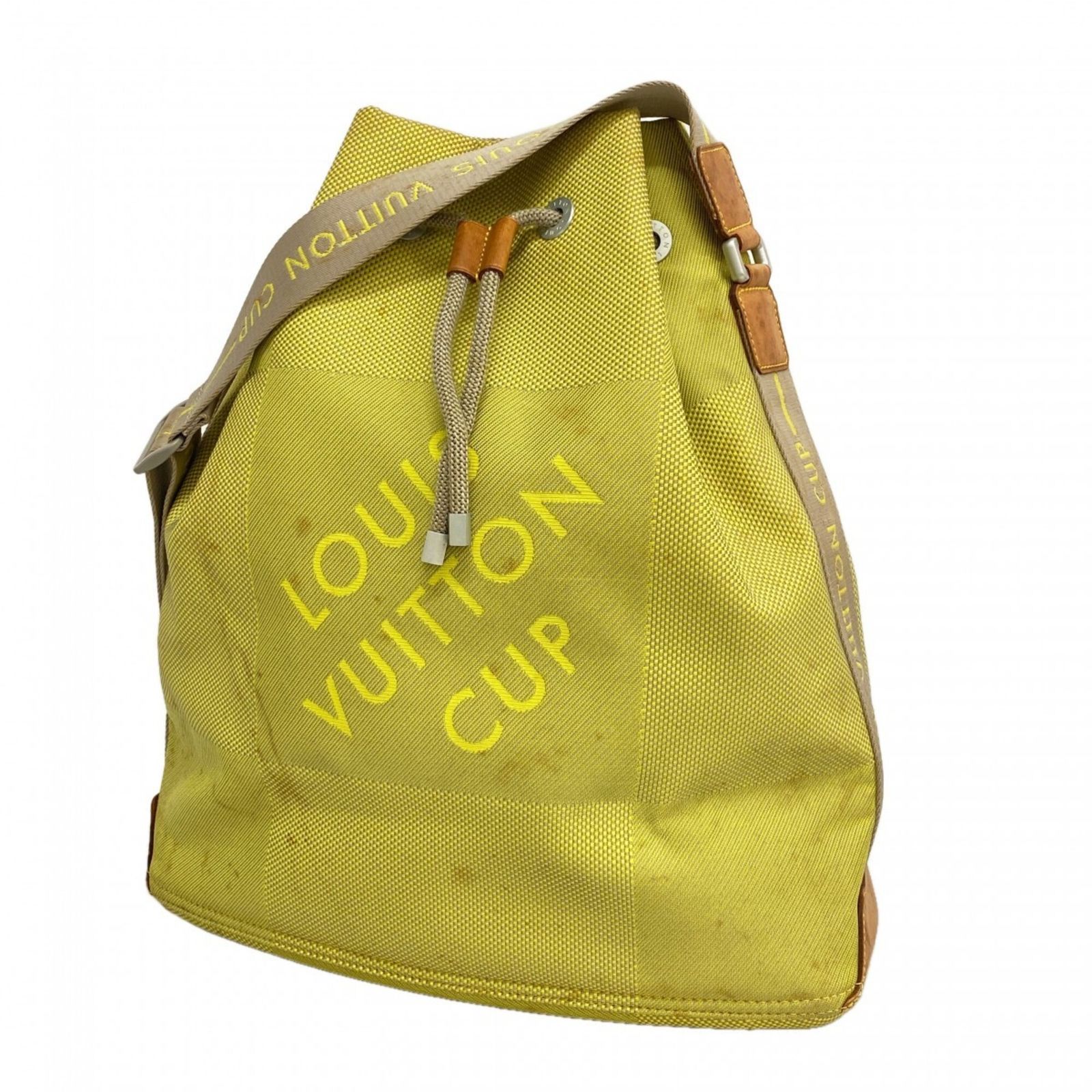 ルイ・ヴィトン(Louis Vuitton) ルイ・ヴィトン ショルダーバッグ ダミエ・ジェアン ボランティア M80635 ライトグリーン LVカップレディース