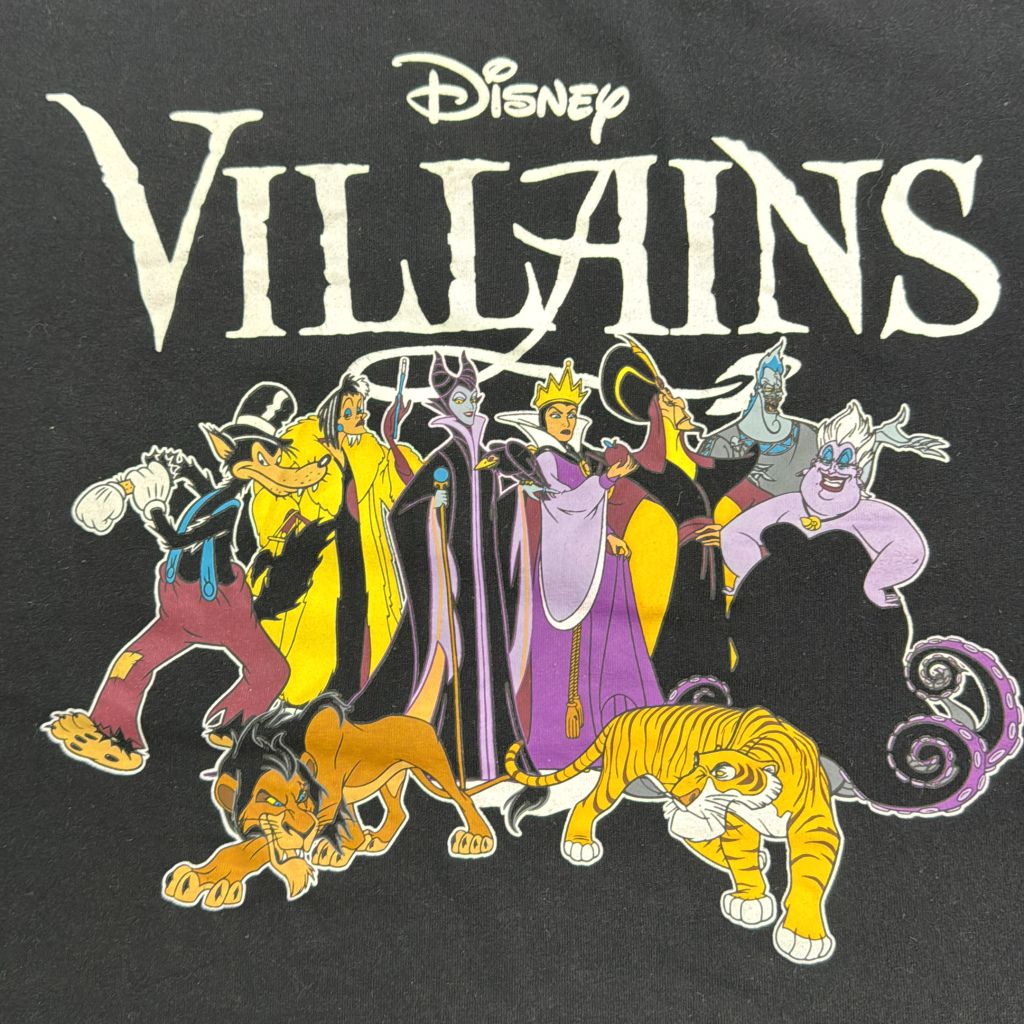 Disney VILLAINS ディズニー ヴィランズ 半袖Tシャツ ムービー