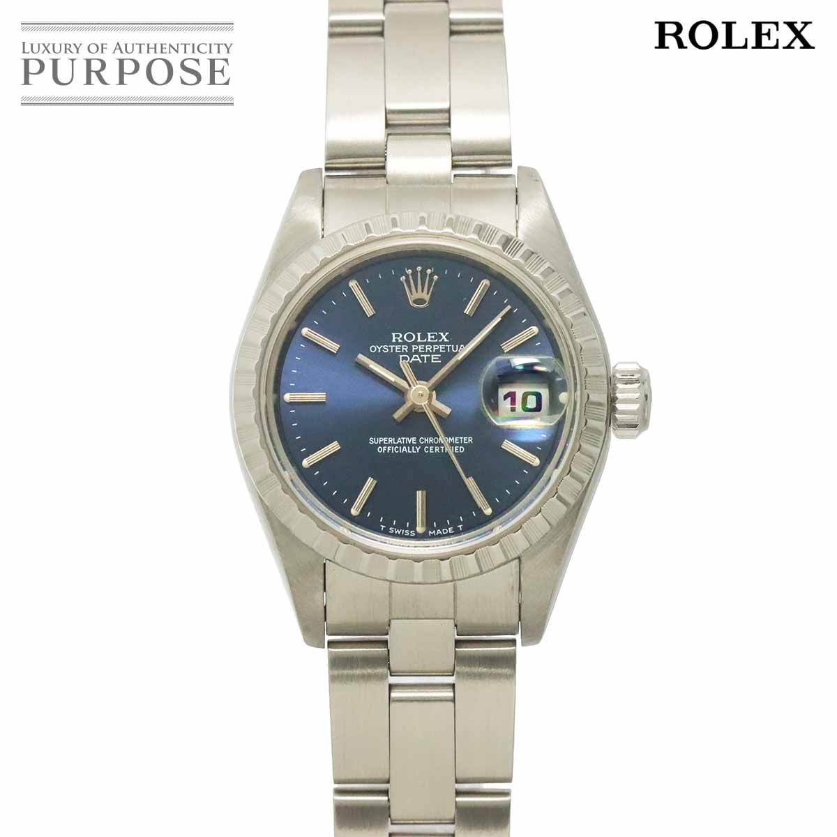 ロレックス ROLEX オイスターパーペチュアルデイト 69240 W番 