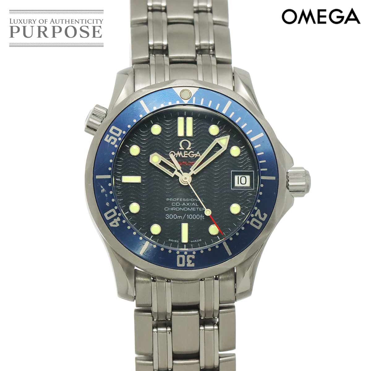 オメガ OMEGA シーマスター 300 プロフェッショナル コーアクシャル 2222 80 ボーイズ 腕時計 デイト 自動巻き Seamaster 90318179