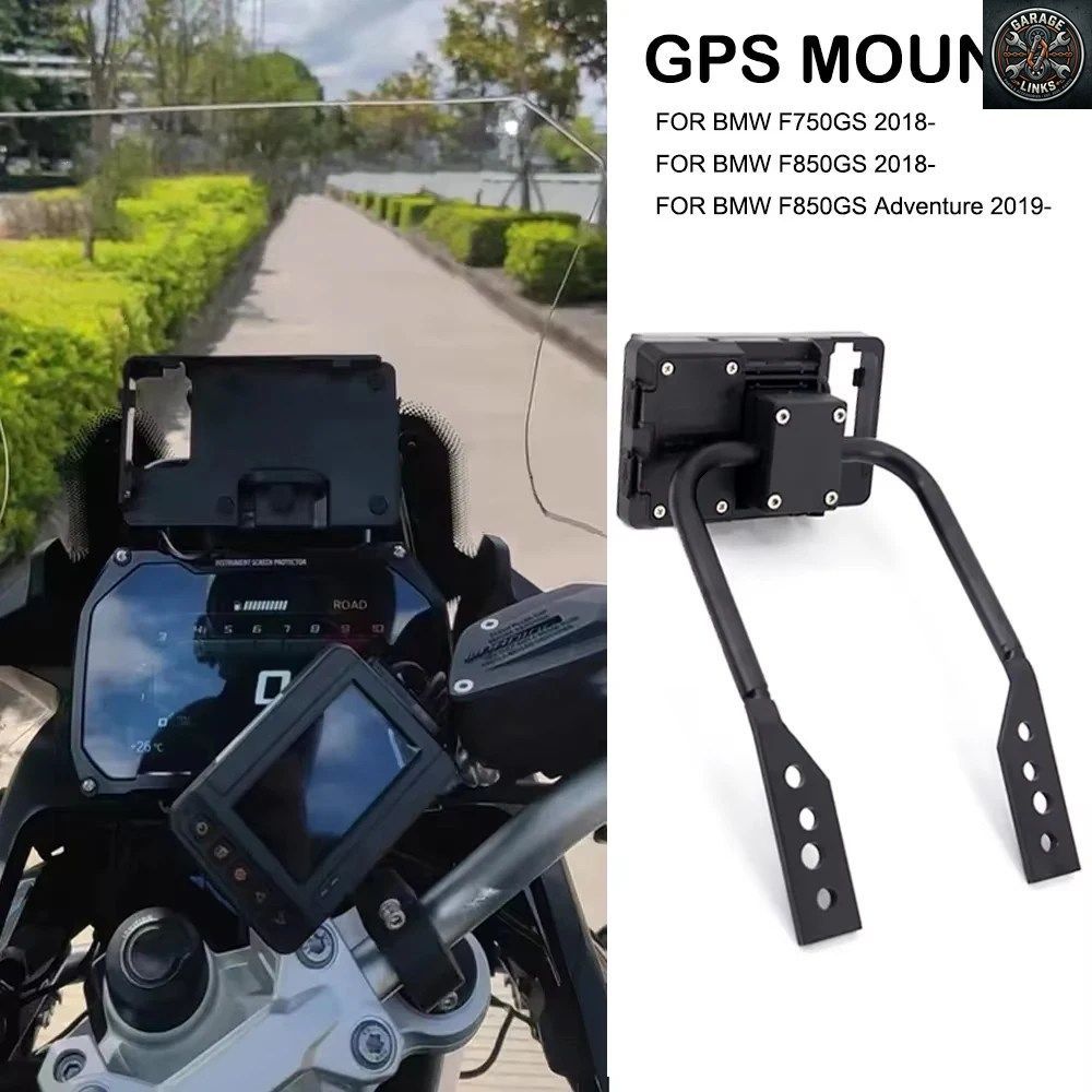 2018年式 BMW F750GS F750 GS F850GS F850GS アドベンチャー モーターサイクル用 携帯電話 GPS ナビゲーション ナンバープレート ブラケッ