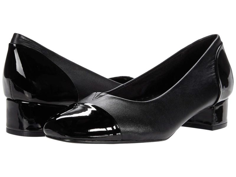 トロッターズ レディース シューズ ヒール Trotters Daisy Black LeatherP ブラック