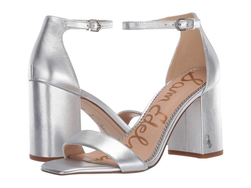 サムエデルマン レディース シューズ ヒール Sam Edelman Daniella Soft Silver Sof シルバー