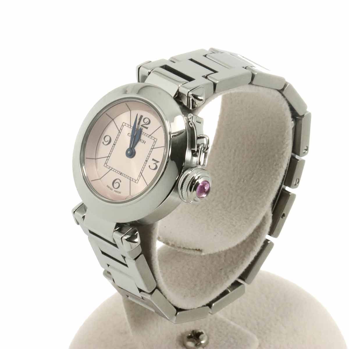 カルティエ Cartier ミスパシャ W3140008 レディース 腕時計 ピンク 