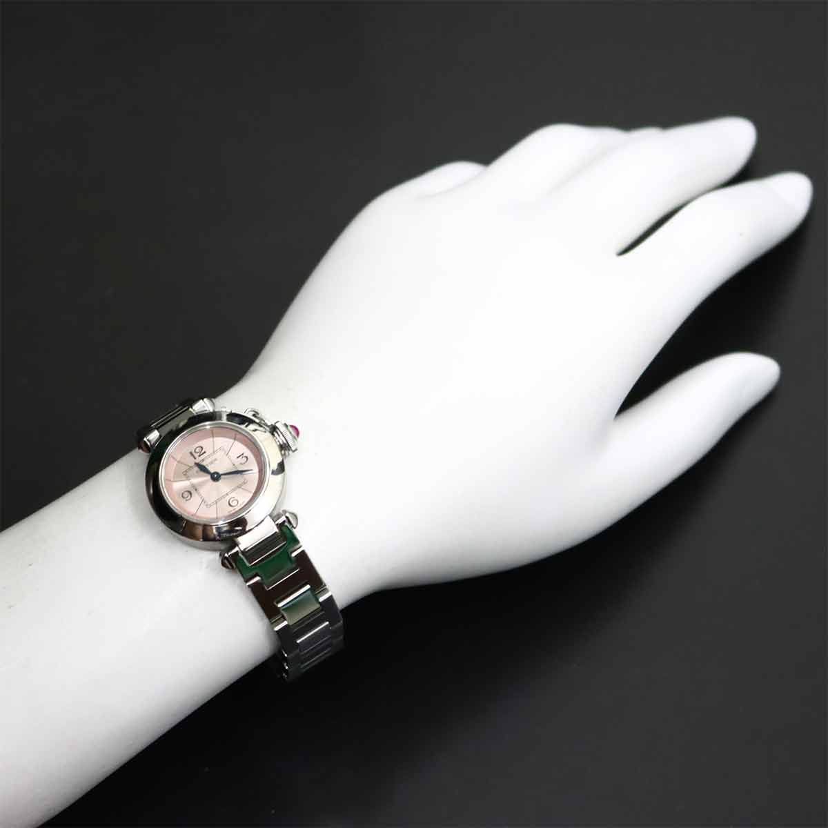 カルティエ Cartier ミスパシャ W3140008 レディース 腕時計 ピンク