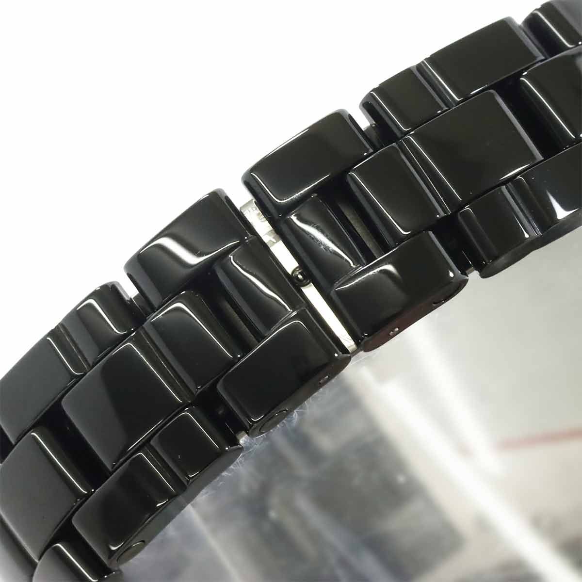 シャネル CHANEL J12 33mm H2082 レディース 腕時計 ブラックダイヤ