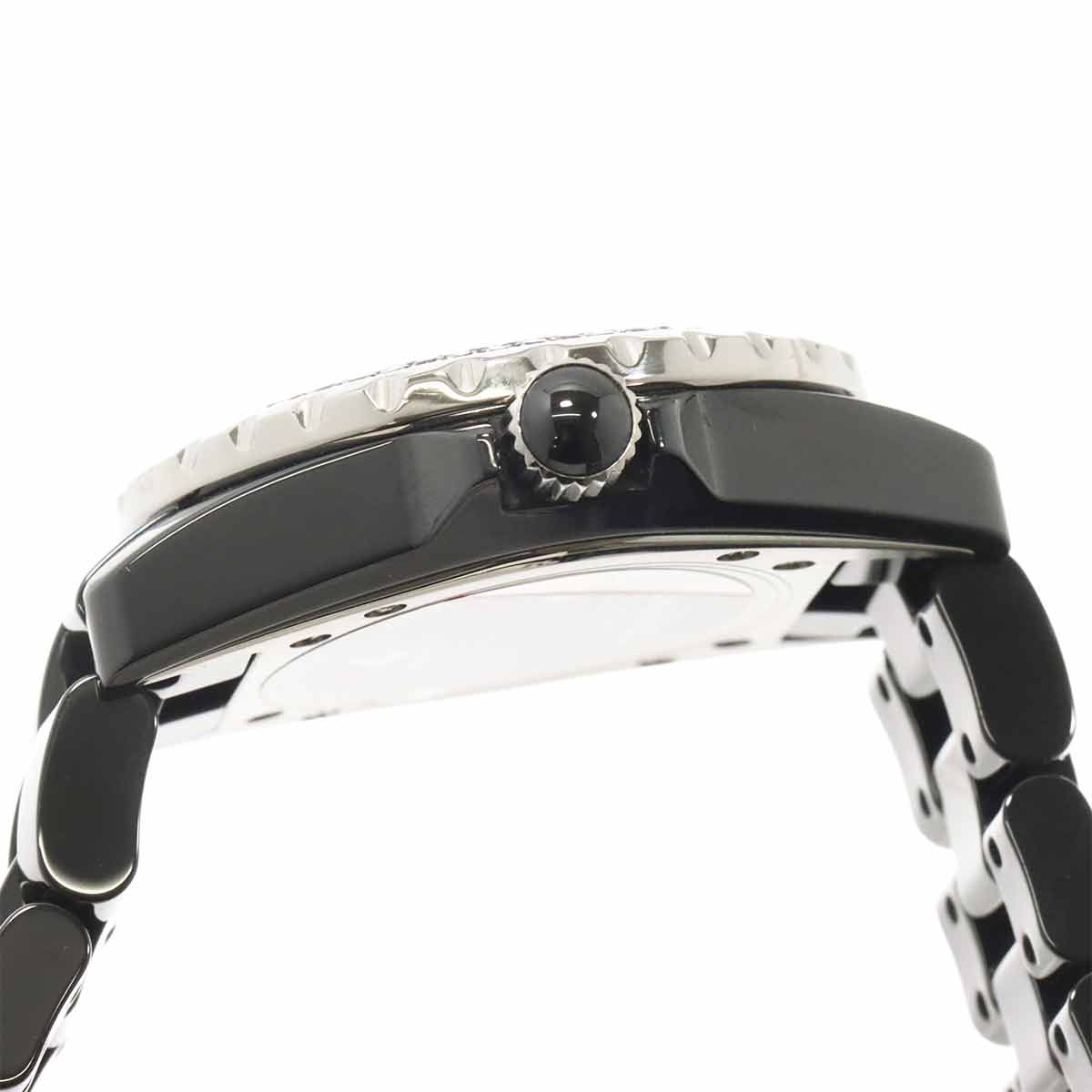 シャネル CHANEL J12 33mm H2082 レディース 腕時計 ブラックダイヤ