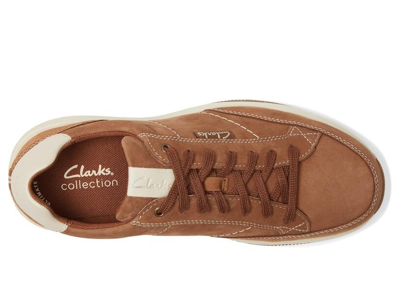 クラークス メンズ シューズ スニーカー レース Clarks Townview Lace Cola Nubuck