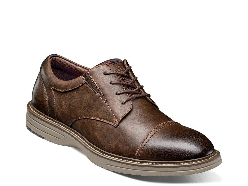ノンブッシュ メンズ シューズ オックスフォード キャップ Nunn Bush Gates Cap Toe Oxford Cognac