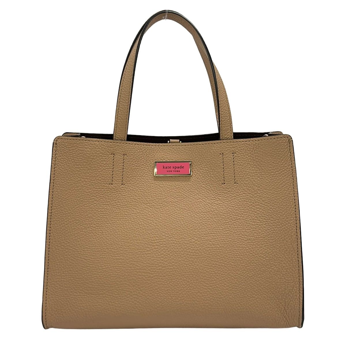 Kate spade(ケイトスペード) トートバッグ サム ミディアム サッチェル PXRUA173 ベージュ レザー