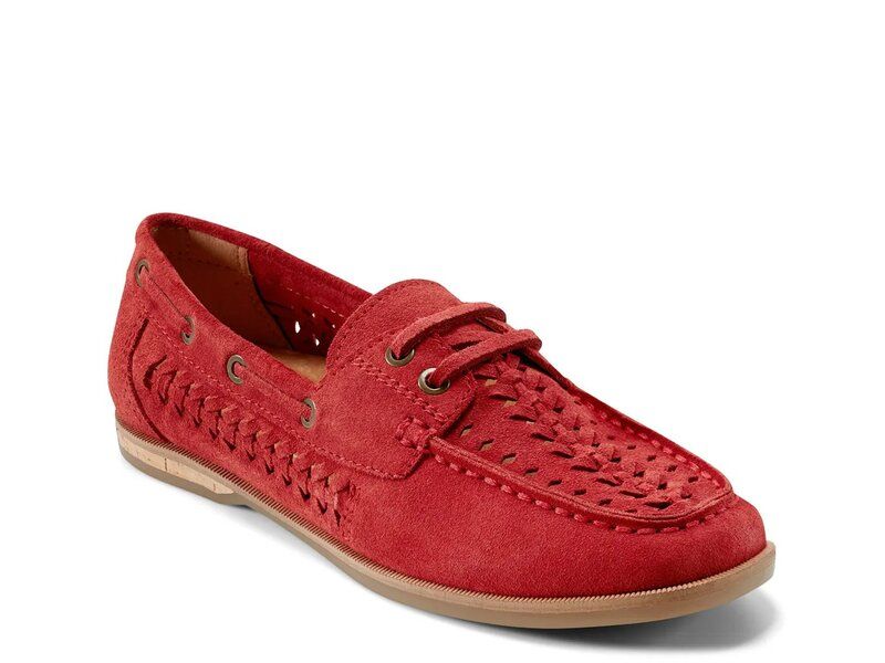 アース レディース シューズ スリッポン・ローファー Earth Wishing Loafer Red レッド