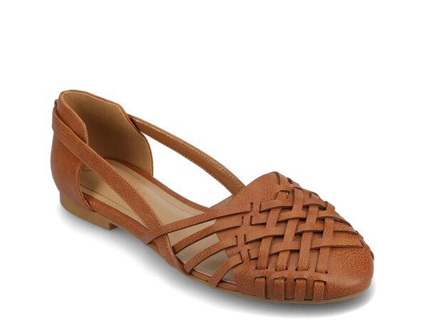 ジャーニー レディース シューズ サンダル Journee Ekko Huarache Sandal Tan タン