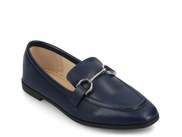 ジャーニー レディース シューズ スリッポン・ローファー Journee Mizza Loafer Navy ネイビー