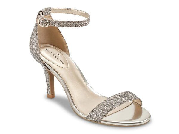 バンドリーノ レディース シューズ サンダル ベルベット Bandolino Madia Velvet Sandal Gold Metallic ゴールド