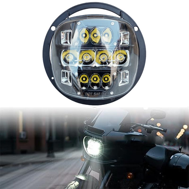 Hotoray ハーレー ストリートボブ ローライダー ST ロードキング 2022-2026対応 LEDヘッドライト ハイ/ロービーム