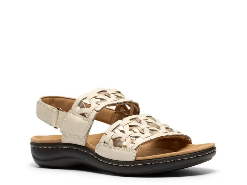 クラークス レディース シューズ サンダル Clarks Laurieann Lily Sandal Off White オフホワイト