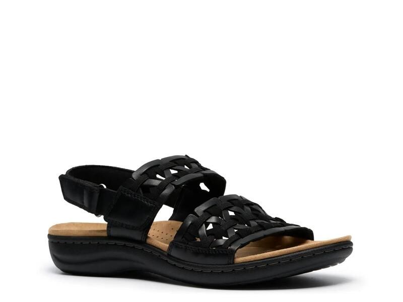 クラークス レディース シューズ サンダル Clarks Laurieann Lily Sandal Black ブラック
