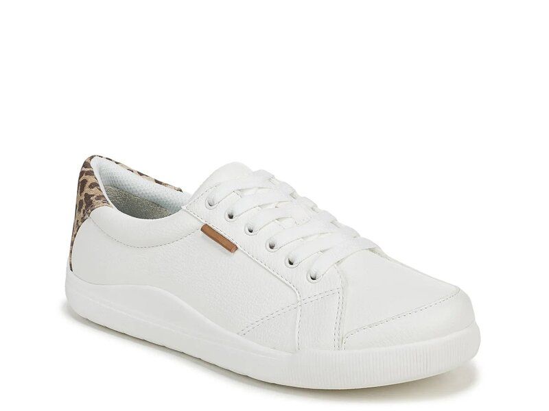 ドクター・ショール レディース シューズ スニーカー Dr Scholls Be Bright Sneaker BeigeWhiteLeopard Print ホワイト