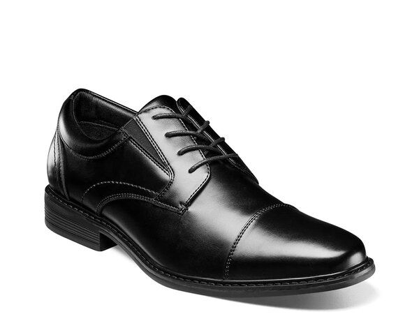 ノンブッシュ メンズ シューズ オックスフォード キャップ Nunn Bush Jarvis Cap Toe Oxford Black ブラック