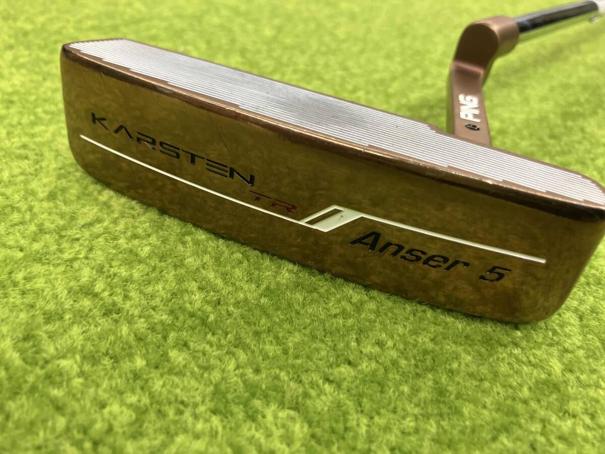 パター ピン PING KARSTEN TR ANSER 5 ヘッドカバー無し