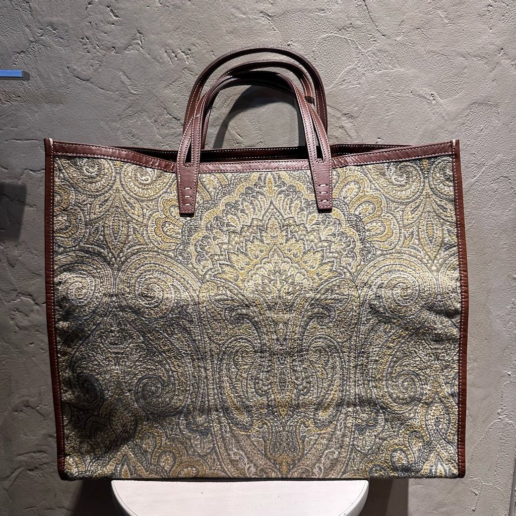 A VACATION ア ヴァケーション TANK PAISLEY バッグ ペイズリー柄 size