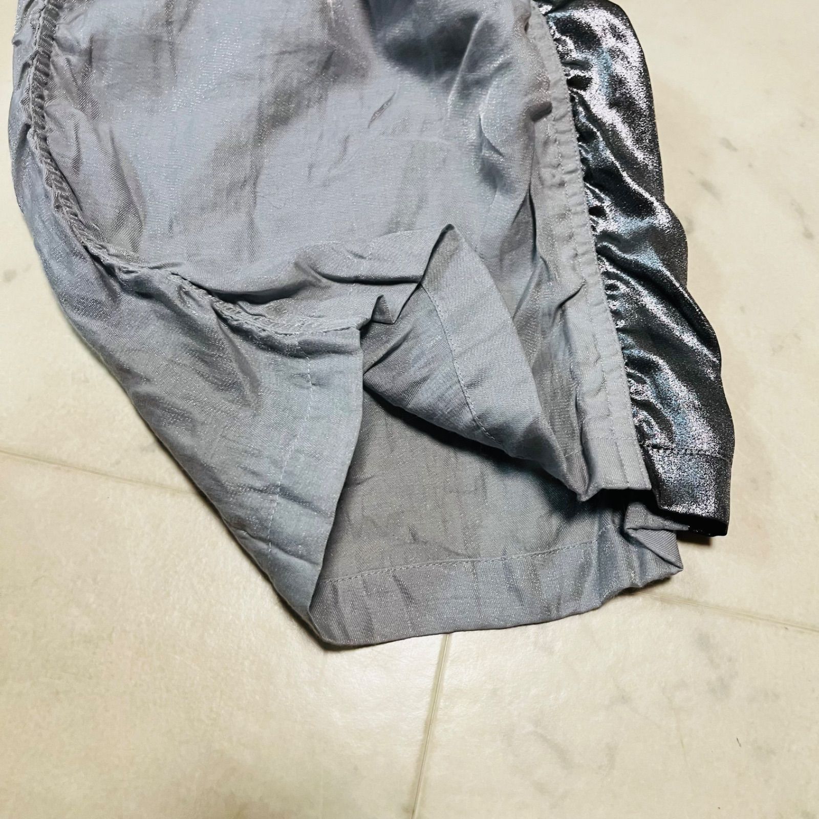 FACETASM ファセッタズム METALIC TRACK PANTS メタリックトラック 