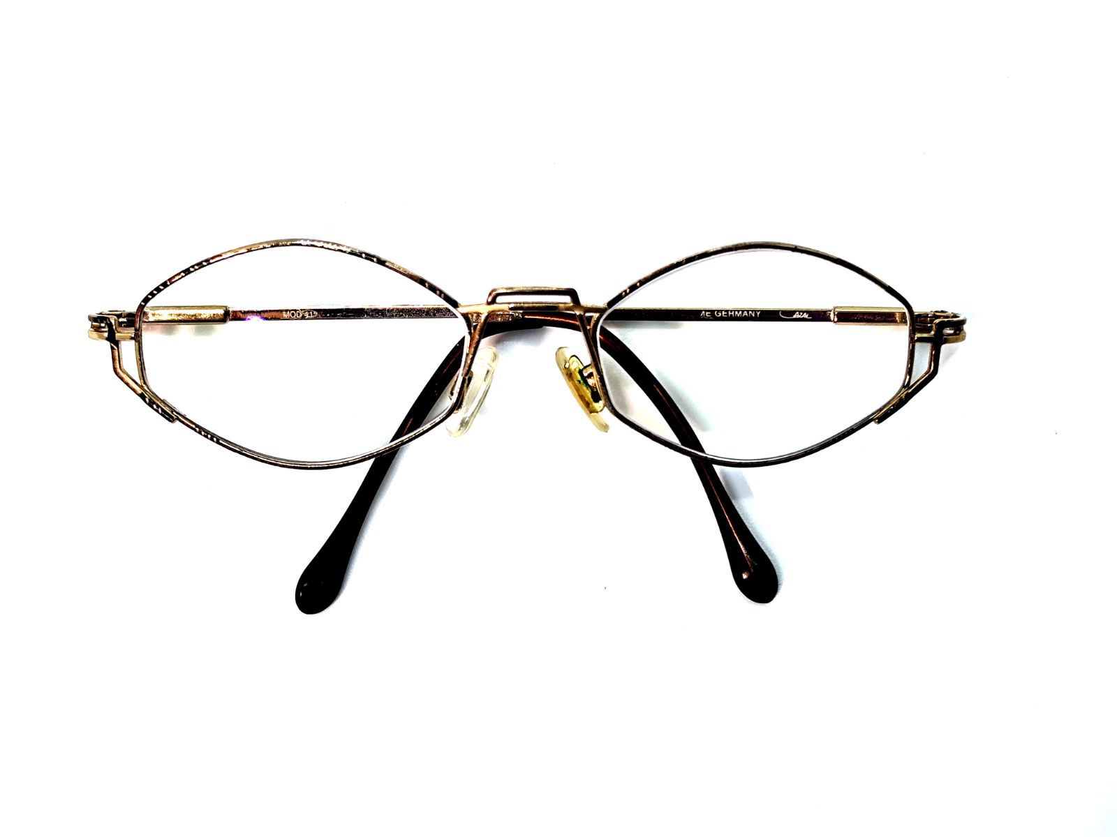 CAZAL カザール 度入りメガネフレーム ゴールド系 ヴィンテージ中古