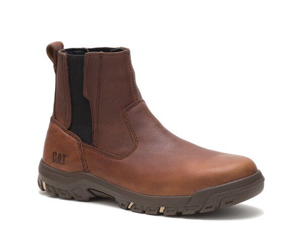 キャタピラー レディース シューズ ブーツ・レインブーツ Tシャツ ブーツ Caterpillar Abbey Steel Toe Work Boot Cognac