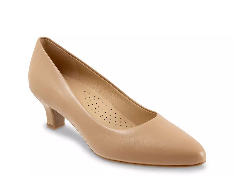 トロッターズ レディース シューズ パンプス Trotters Kate Pump Beige Leather ベージュ
