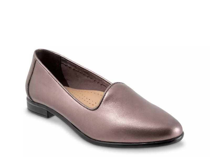 トロッターズ レディース シューズ スリッポン・ローファー Trotters Liz Lux SlipOn Pewter ピューター