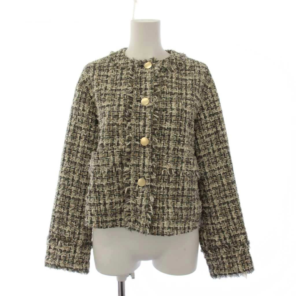 セオリーリュクス theory luxe 25AW ETON TWEED HAMON JACKET ノー