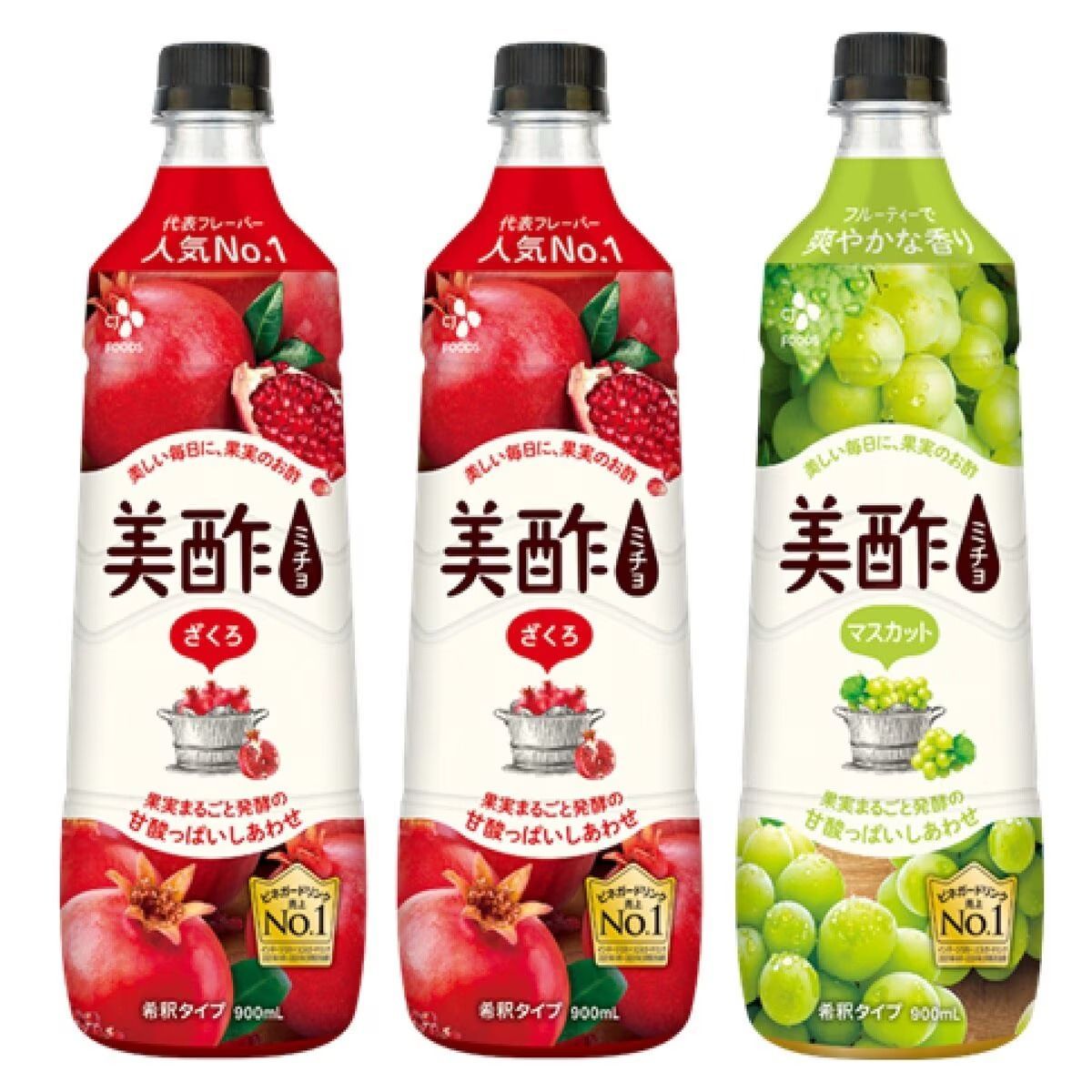 美酢 (ミチョ) アソートセット 900ml x 3 KT619 - メルカリ