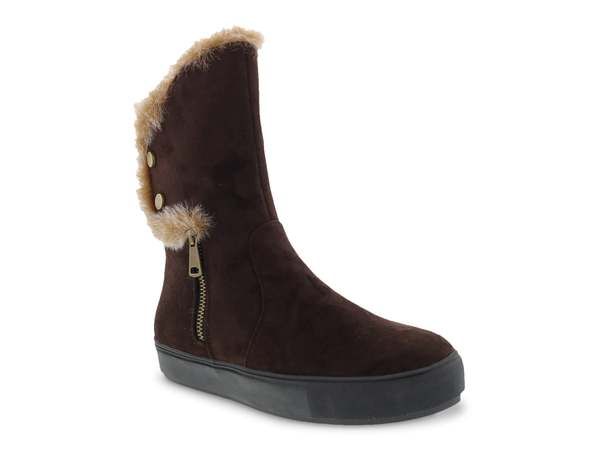 ベリーニ レディース シューズ ブーツ・レインブーツ Bellini Furry Snow Boot Dark Brown ブラウン