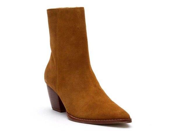 マチス レディース シューズ ブーツ・レインブーツ Matisse Caty Bootie Cognac Suede